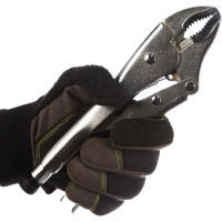 Зажим с фиксатором KING TONY 250 мм 6011-10R