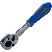 Флажковая трещотка с фиксатором 1/4", 140мм, 24 зубца KING TONY 2779-55G