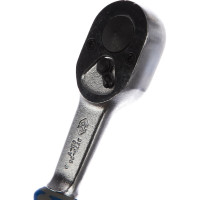 Флажковая трещотка с фиксатором 1/4", 140мм, 24 зубца KING TONY 2779-55G