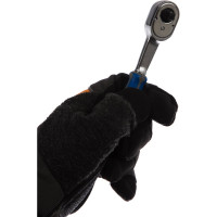 Флажковая трещотка с фиксатором 1/4", 140мм, 24 зубца KING TONY 2779-55G