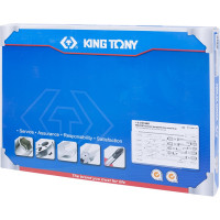 Набор отверток, съемник клипс и гибкий магнит 19шт KING TONY 9-31919MR