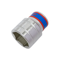 Торцевая стандартная шестигранная головка 1/2", 22мм KING TONY 433522M