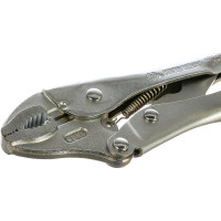 Зажим с фиксатором и закругленными губками 180мм KING TONY 6011-07R