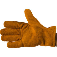 Кожаные рабочие перчатки с подкладкой Зубр МАСТЕР XL 1135-XL