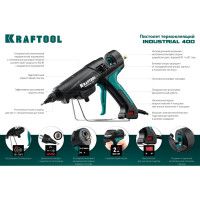 Термоклеящий пистолет KRAFTOOL Pro 06843-300-12