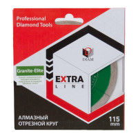 Круг алмазный 1A1R GRANITE-ELITE (115x22.2 мм) по граниту Diam 000229