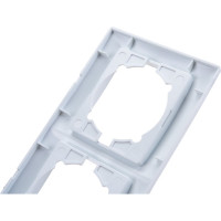 Трехпостовая горизонтальная белая рамка TDM ELECTRIC Лама SQ1815-0031