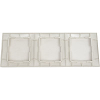 Трехпостовая вертикальная белая рамка TDM ELECTRIC Таймыр SQ1814-0027