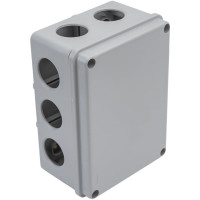 Коробка распределительная TDM ELECTRIC 150х110х70мм, крышка, IP55, 10 гермовводов SQ1401-1242