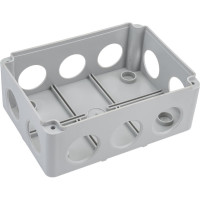 Коробка распределительная TDM ELECTRIC 150х110х70мм, крышка, IP55, 10 гермовводов SQ1401-1242