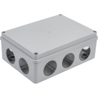 Коробка распределительная TDM ELECTRIC 190х140х70мм, крышка, IP55, 10 гермовводов SQ1401-1244
