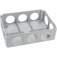 Коробка распределительная TDM ELECTRIC 190х140х70мм, крышка, IP55, 10 гермовводов SQ1401-1244