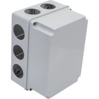 Коробка распределительная TDM ELECTRIC 190х140х120мм, крышка, IP44, 10 гермовводов SQ1401-1245