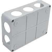 Коробка распределительная TDM ELECTRIC 190х140х120мм, крышка, IP44, 10 гермовводов SQ1401-1245