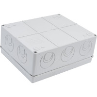 Распаечная коробка с крышкой ОП 240х195х90мм, IP55, кабельные ввода d28-3 шт, d37-2 шт TDM ELECTRIC SQ1401-1272