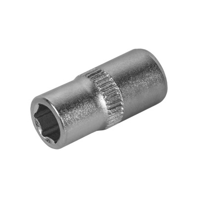 Торцевая головка КОБАЛЬТ 1/4, 7мм, Cr-V 643-224