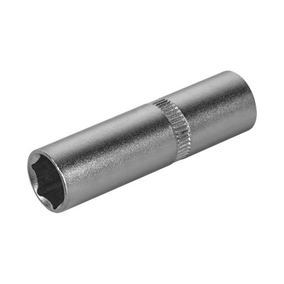 Глубокая торцевая головка КОБАЛЬТ 1/4, 10мм, Cr-V 643-941