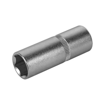 Глубокая торцевая головка КОБАЛЬТ 1/4, 13мм, Cr-V 643-972