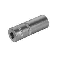 Глубокая торцевая головка КОБАЛЬТ 1/4, 13мм, Cr-V 643-972