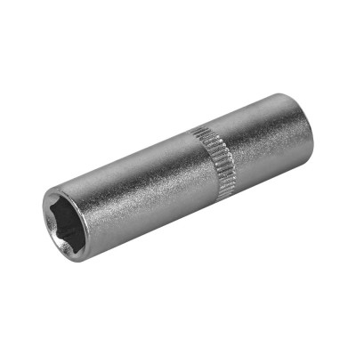 Глубокая торцевая головка 1/4, 9мм, Cr-V КОБАЛЬТ 643-934