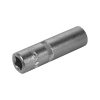 Глубокая торцевая головка 1/4, 9мм, Cr-V КОБАЛЬТ 643-934