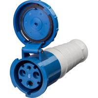 Розетка переносная TDM ELECTRIC 2Р+РЕ 63А 220В IP54 SQ0603-0016