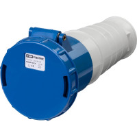 Розетка переносная TDM ELECTRIC 2Р+РЕ 63А 220В IP54 SQ0603-0016