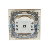 Розетка, слоновая кость 2П 10А 250В TDM ELECTRIC Таймыр SQ1814-0111