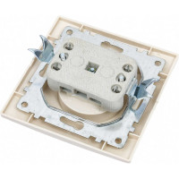 Розетка, слоновая кость 2П 10А 250В TDM ELECTRIC Таймыр SQ1814-0111