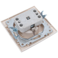 Розетка, слоновая кость 2П+З 16А 250В TDM ELECTRIC Таймыр SQ1814-0112