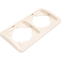 Рамка 2-ая горизонтальная слоновая кость серия "Валдай" TDM ELECTRIC SQ1804-0117