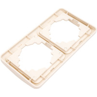 Рамка 2-ая горизонтальная слоновая кость серия "Валдай" TDM ELECTRIC SQ1804-0117