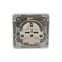 Розетка, белая 2П+З 16А TDM ELECTRIC Валдай SQ1804-0008