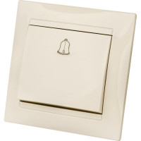 Звонковая кнопка TDM ELECTRIC слоновая кость Лама SQ1815-0108