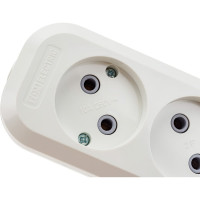 Розеточная колодка TDM ELECTRIC 5 гнезд 10А белая SQ1806-0034