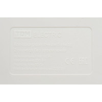 Розеточная колодка TDM ELECTRIC 5 гнезд 10А белая SQ1806-0034