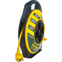 Удлинитель на катушке IEK 4х10м УК10 с термозащитой 3х1.0 Industrial WKP14-10-04-10 277734