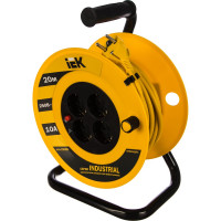 Удлинитель на катушке IEK 4х20м УК20 с термозащитой 3х1.0 Industrial WKP14-10-04-20 277735