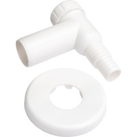 Обратный клапан для стиральной машины MasterProf белый ИС.130486