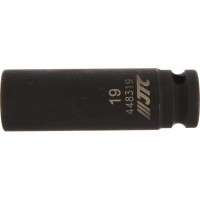 Головка торцевая 1/2” 19 12-ти гранная ударная тонкостенная L=82мм JTC 448319