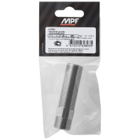 Сгон MasterProf 1/2" н, 75 мм, хром ИС.070681