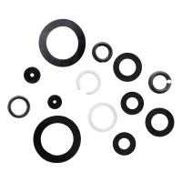 Набор прокладок для смесителя Сантехник № 1 MasterProf резина ИС.130255