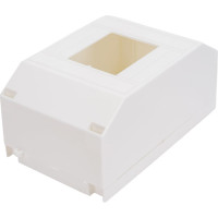 Корпус DEKraft ЩРH-П-2/4 31031DEK навесной модульный пластиковый 2-4мод. IP30 белый 1113505