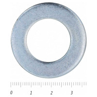 Обычная шайба КРЕП-КОМП цинк DIN125 м20 2,5кг (примерно 156 шт.) 156 шо20ф