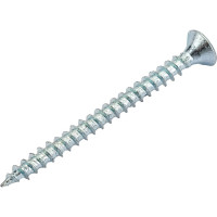 Саморез по дереву КРЕП-КОМП белый цинк POZY 3х35 1000шт бд335ф