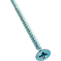 Саморез по дереву КРЕП-КОМП белый цинк POZY 4х60 300шт бд460ф