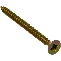 Саморез по дереву КРЕП-КОМП желтый цинк POZY 4,5х60 300шт жд4560ф