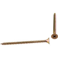 Саморез под дерево КРЕП-КОМП желтый цинк POZY 5х70 200шт жд570ф