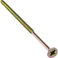 Саморез по дереву КРЕП-КОМП желтый цинк POZY 5х120 100шт жд5120ф