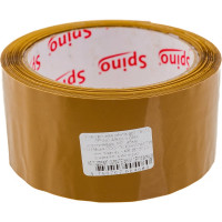 Упаковочная лента SPINO 48ммx66м коричневая PP 45мк 76010